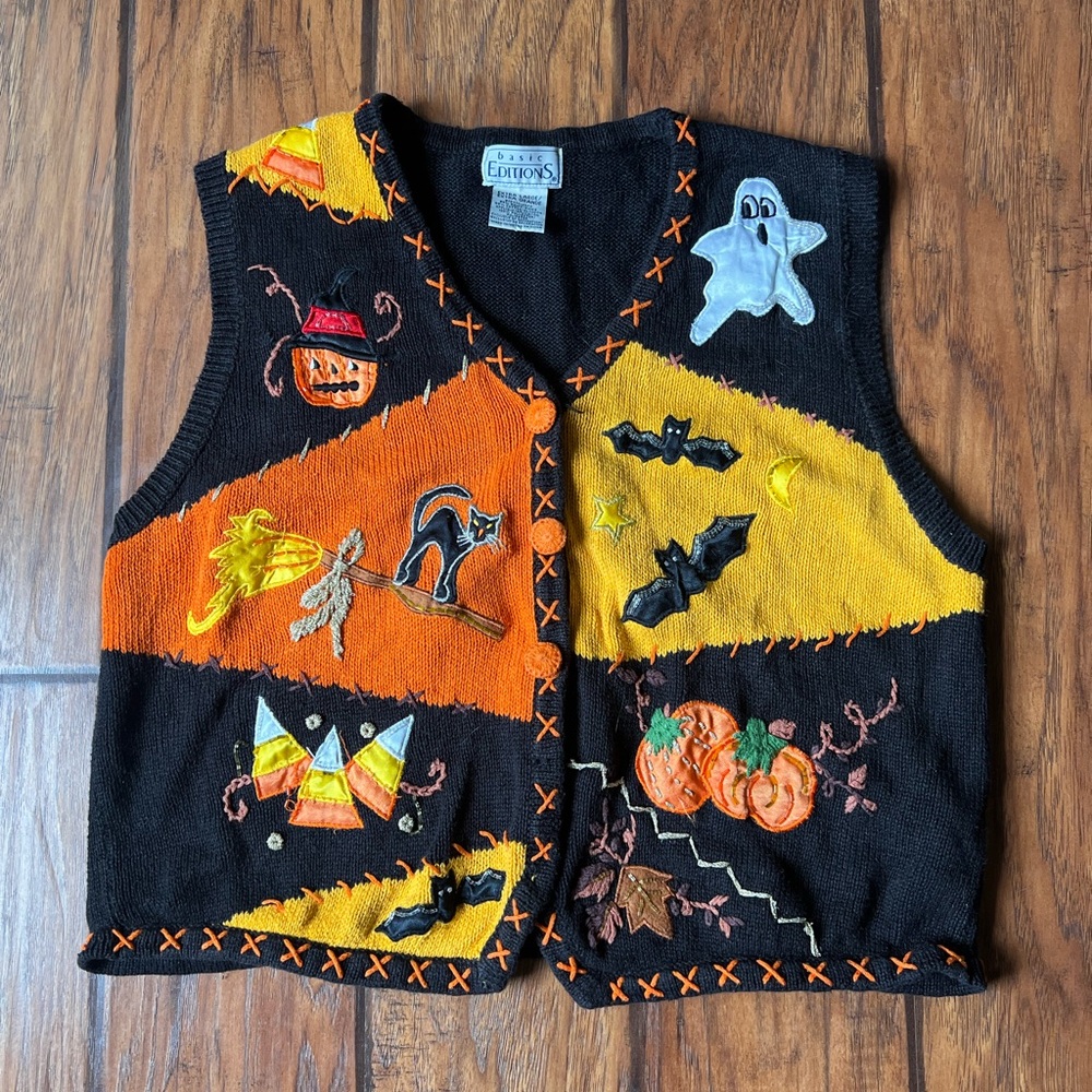 Vintage Halloween Vest